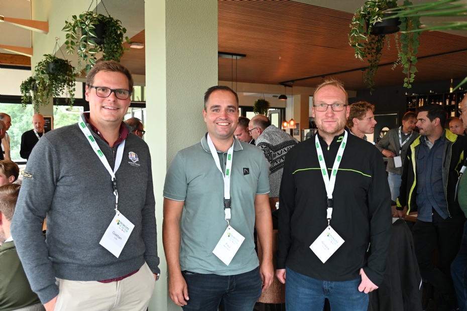 Gaëtan Lits, Paul Mannaert en Andrew Knott zijn genomineerd voor de verkiezing Greenkeeper of the Year.